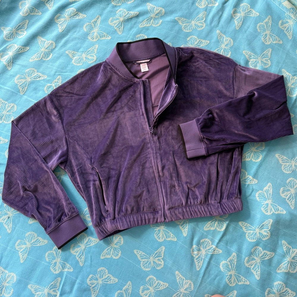 Victoria’s Secret velvet bomber